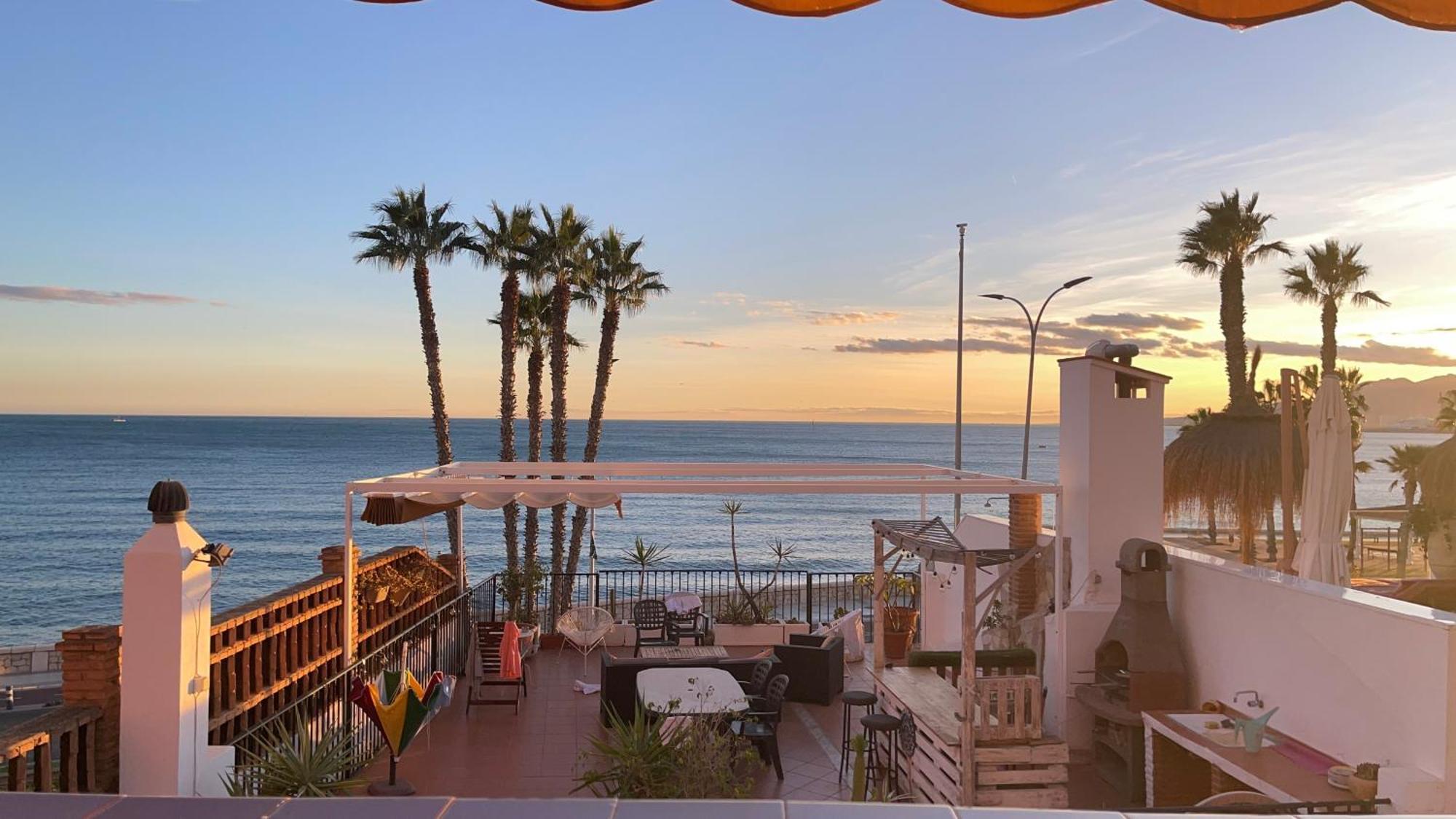 Sunset Ocean View In Malaga Beach 外观 照片